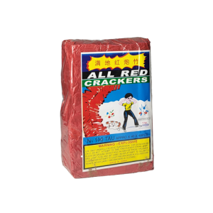 ALL RED CELEBRATION CRACKERS 100 TAU 40/48