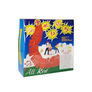 ALL RED CELEBRATION CRACKERS 10K TAU