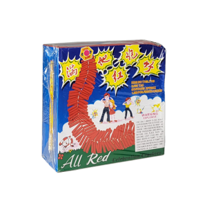 ALL RED CELEBRATION CRACKERS 5K TAU