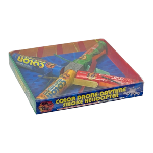 Color Drone Daytime Smoke Helicopter 4Pk