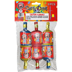 PARTY POPPERS 12/6