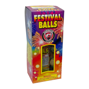 1.75 inch Ball Festival Balls 6 Pk DM