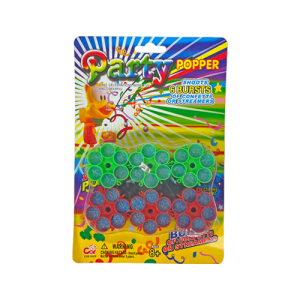 Party Popper Gun Refills 6Pk