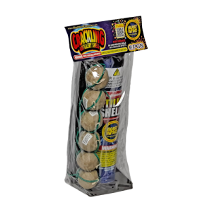 Poly Pack Crackling Artillery Shell 6 Pk BW