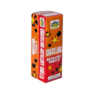 Crackling Artillery Compact Crackling Artillery Shells 6 Pk PP