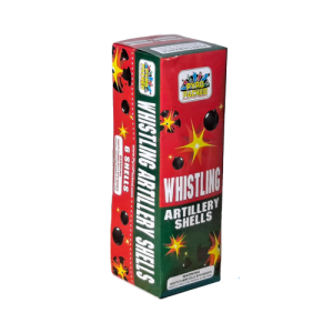 Compact Whistling Artillery Shells 6 Pk PP