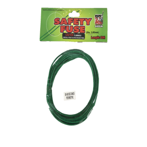 SAFETY FUSE 3MM FU30-1 (26 SEC PER FT AVG) - 20 FT