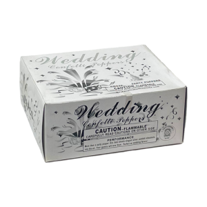 Wedding Confetti Poppers 72Pk