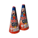 8 Inch 4th Of July Cone 2Pk
