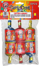 PARTY POPPERS 12/6