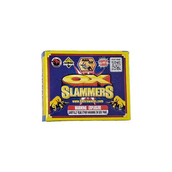 Mad Ox Slammer Mandarin Snaps Flat 24PK