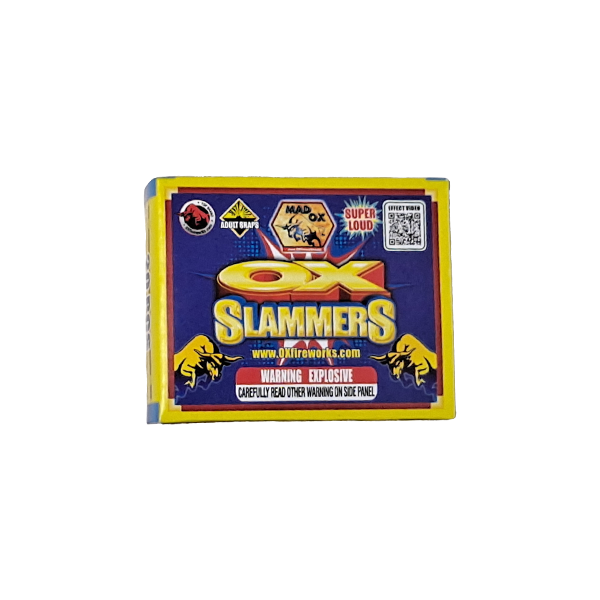 Wholesale Fireworks - Mad Ox Slammer Mandarin Snaps Flat 24PK 6/1