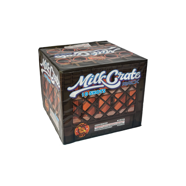 Wholesale Fireworks Milk Crate Rack Cases 4/1